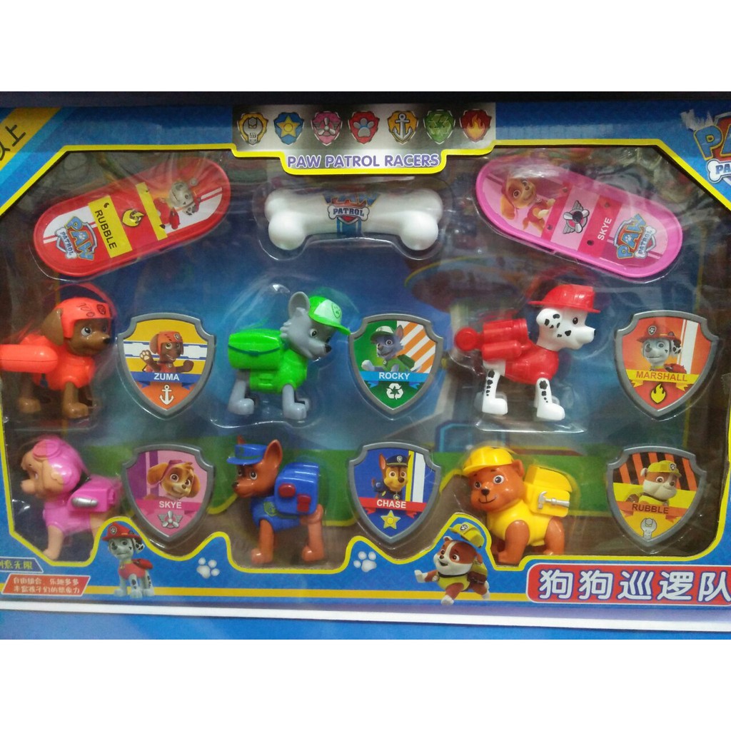 (RẺ KHÔNG TƯỞNG) Đồ chơi biệt đội những chú chó cứu hộ pawpatrol kèm nhiều phụ kiện siêu đẹp