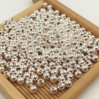 Set 100 Hạt Tròn 3mm Làm Trang Sức Thủ Công