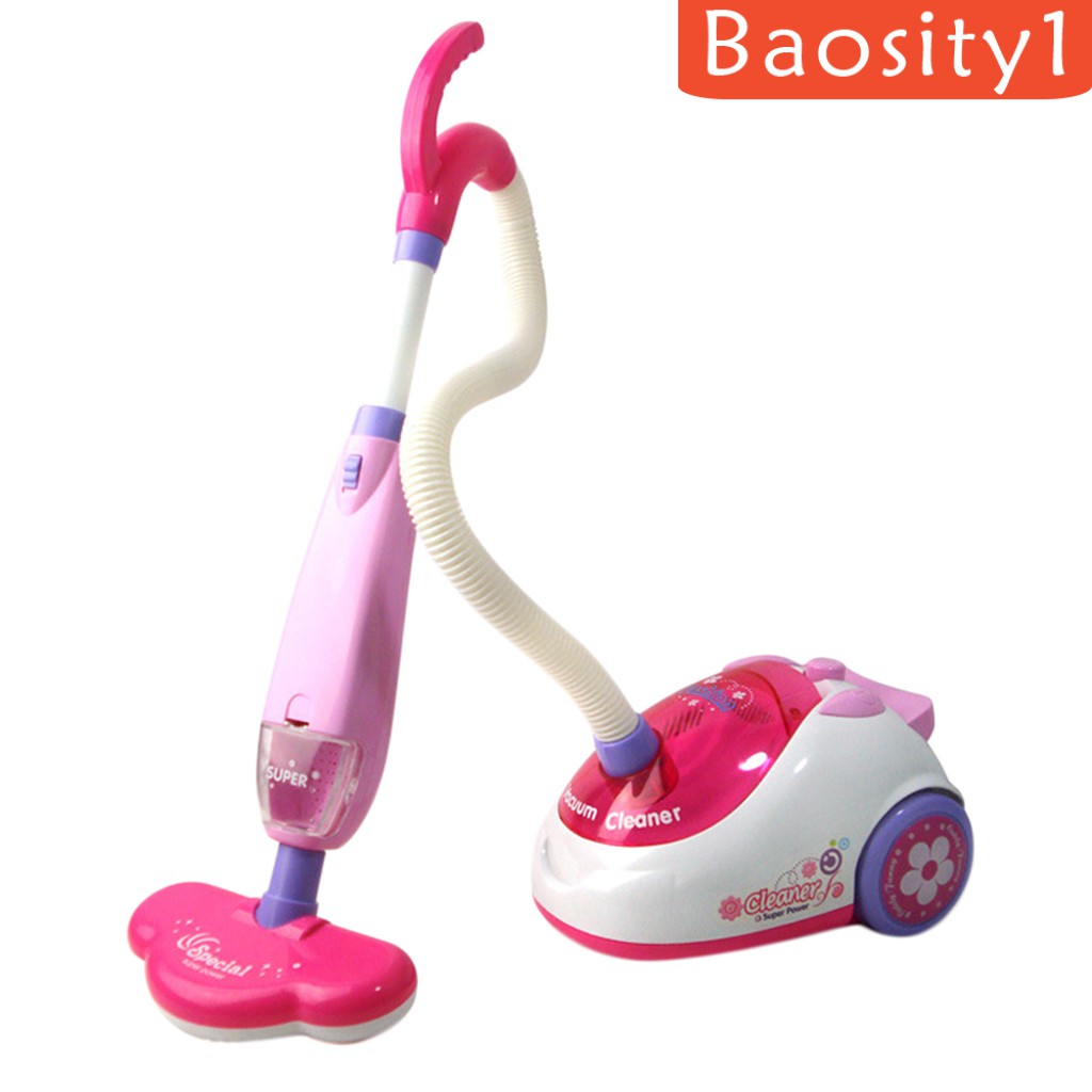 [Baosity 1] Máy Hút Bụi Mini Bằng Nhựa Cho Trẻ Em