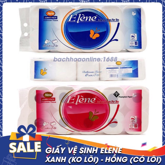 Giấy vệ sinh Elene 3 lớp