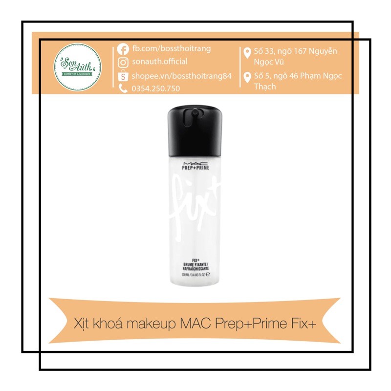 Xịt khoá makeup MAC Prep+Prime Fix+