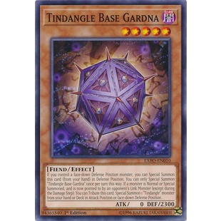 Thẻ bài Yugioh - TCG - Tindangle Base Gardna / EXFO-EN010'