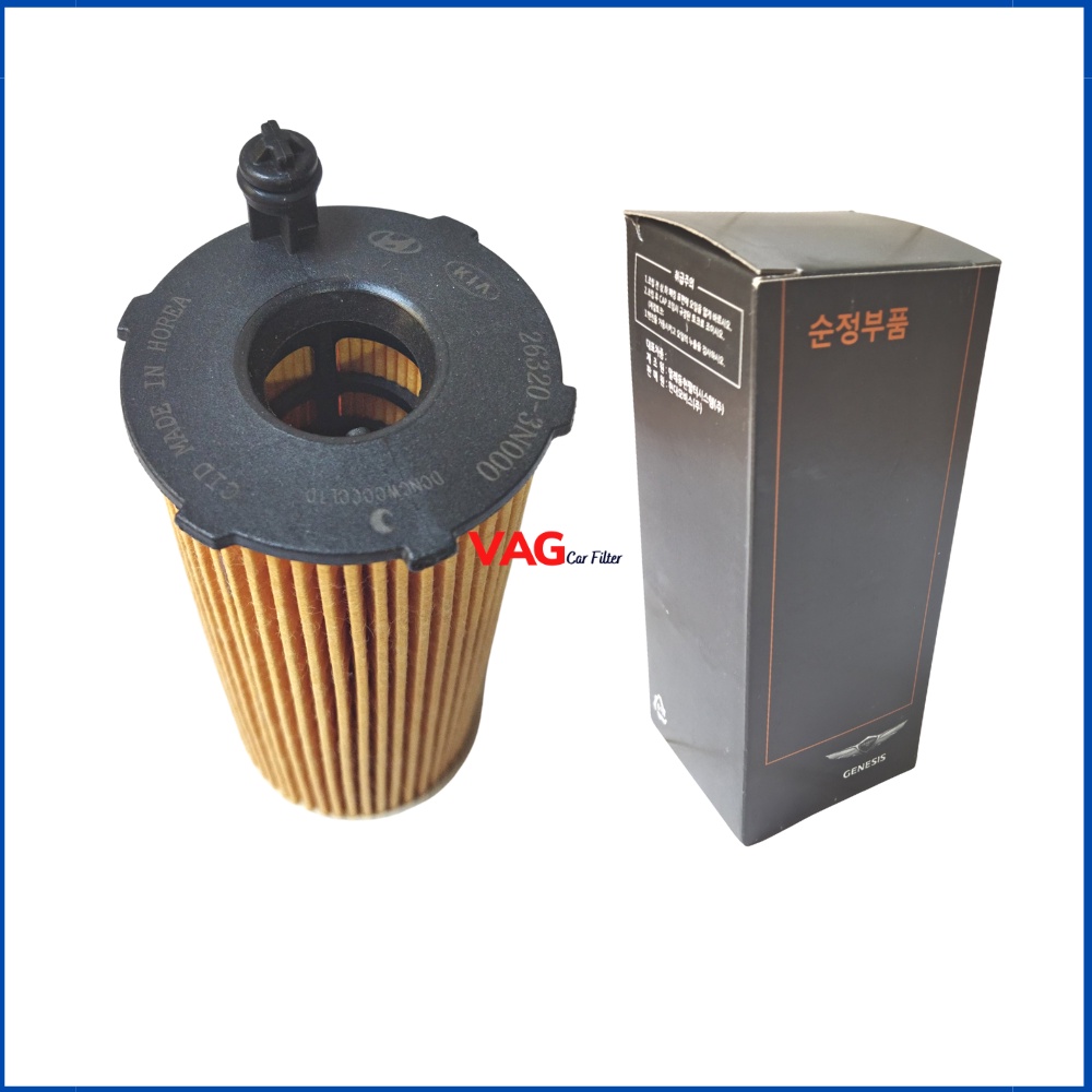 Lọc dầu  Kia Carnival, Sorento, Genesis Máy xang 3.5 2020,2021,2022 , Mã 263203N000 Cung Cấp bởi VAG