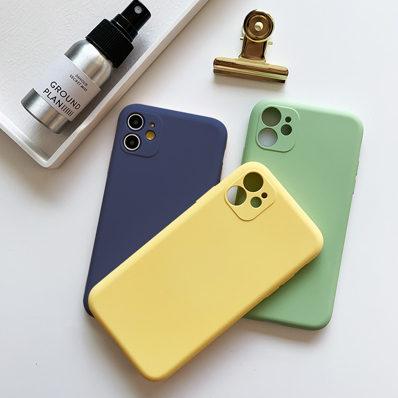 Ốp Lưng Silicone Mềm Màu Trơn Đơn Giản Cho Samsung A51 A71 A20 A30 J2 J7 Prime J7 Pro A01 M10 A70 A7 2018 | BigBuy360 - bigbuy360.vn