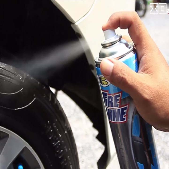 Sơn xịt bóng lốp xe TIRE SHINE - TIRE SHINE