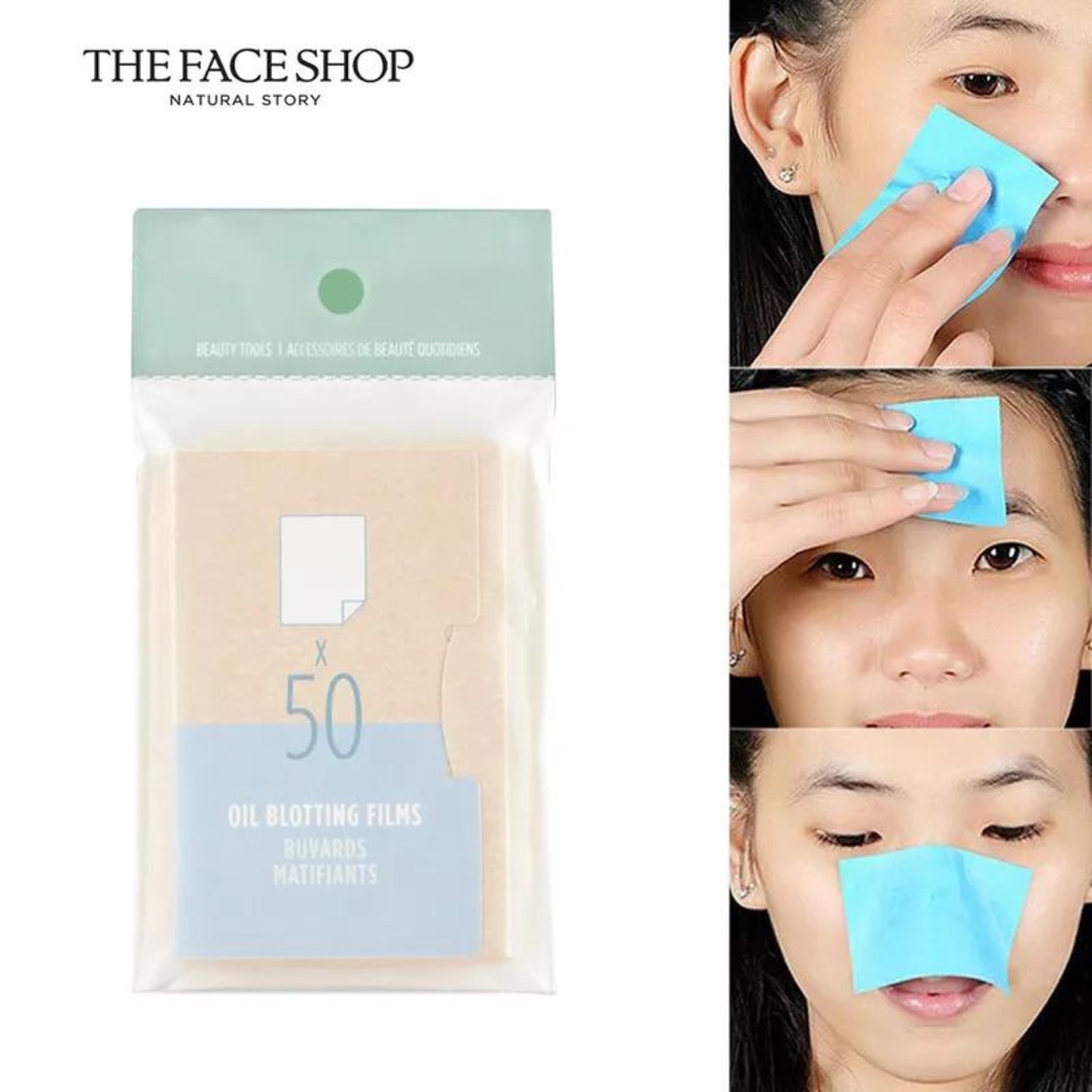 Giấy Thấm Dầu The Face Shop Daily Beauty Tools Oil Blotting Films TFS 50 tờ
