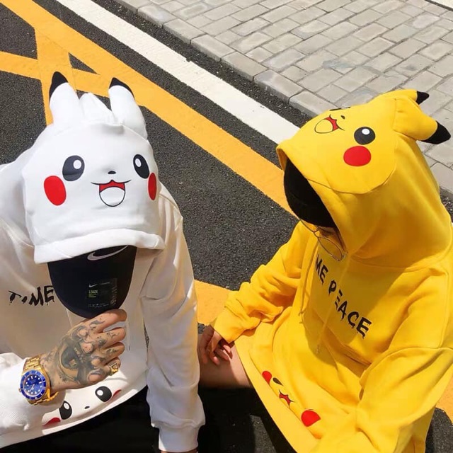 Áo hoodie pikachu | BigBuy360 - bigbuy360.vn