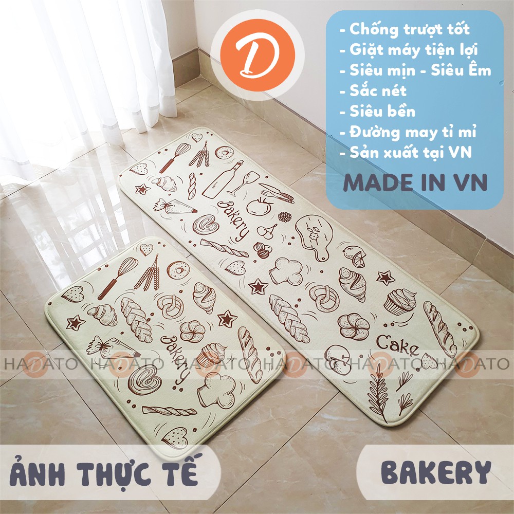 [CAO CẤP] THẢM bếp THẢM chùi chân, lau chân chống trượt hoa văn trẻ trung dễ thương 2021 NEW - TẤM LẺ - TB 2 | BigBuy360 - bigbuy360.vn