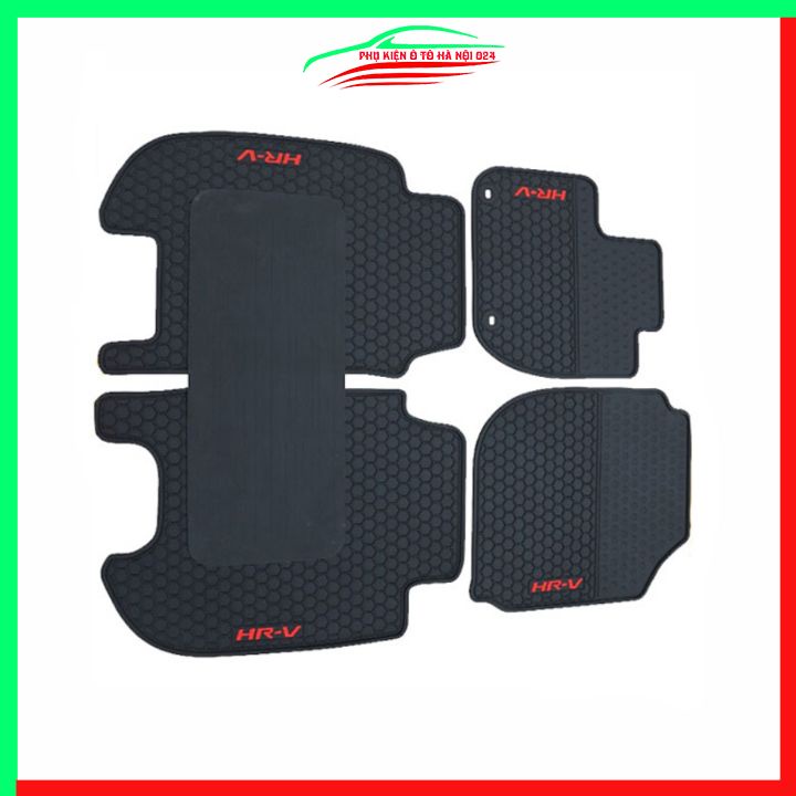 Thảm lót sàn cao su cho xe HONDA HR-V 2018-2019-2020-2021 hàng chuẩn theo xe chịu lực tốt