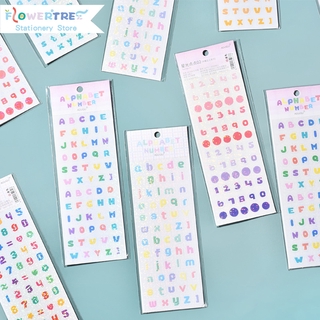 Flowertree Sticker Set 2 Miếng Dán Trang Trí Nhật Ký