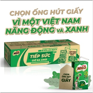 Sữa lúa mạch Nestle Milo thùng 48 hộp x 115 ml