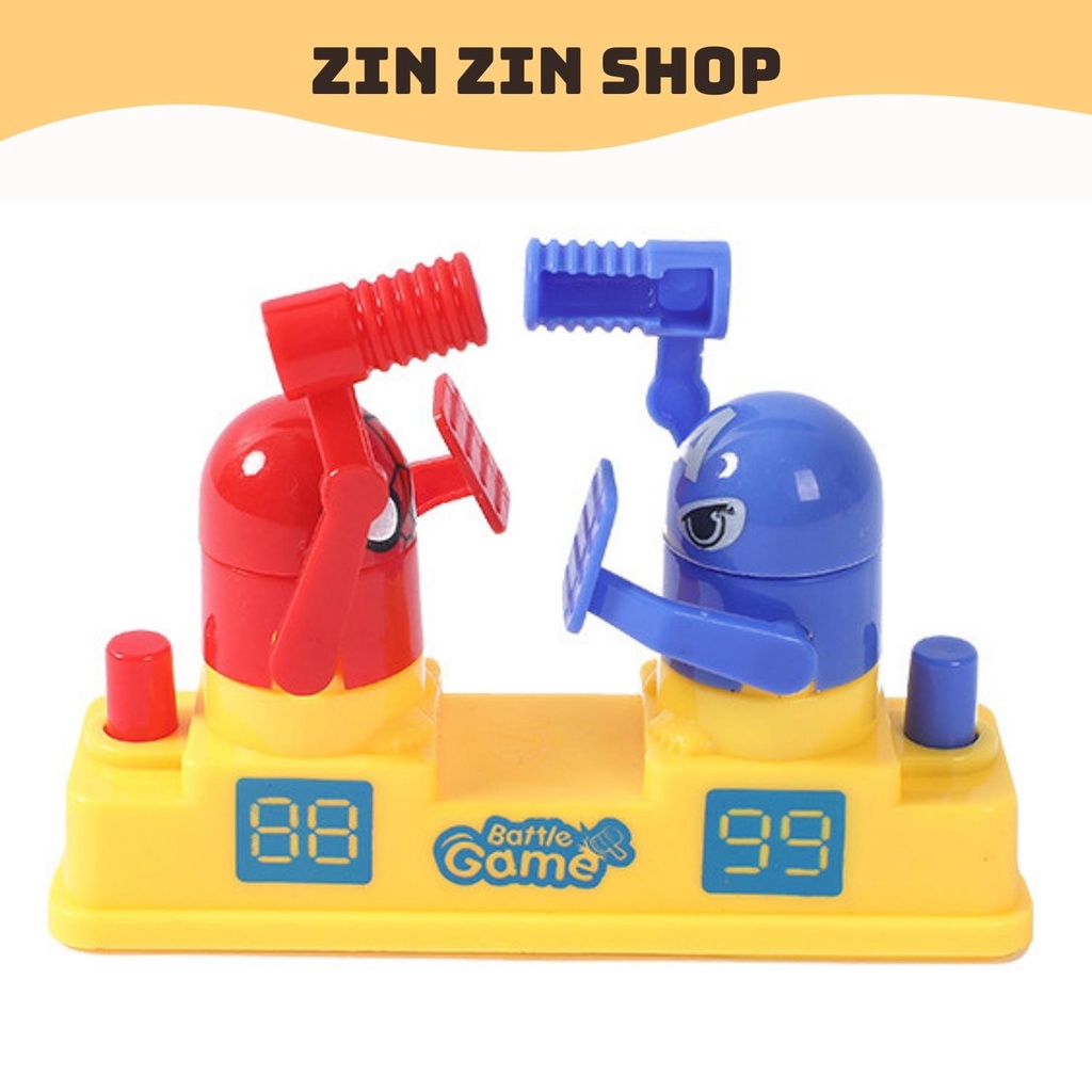 Đồ chơi người nhện đập búa cho bé chơi chung cực hài hước