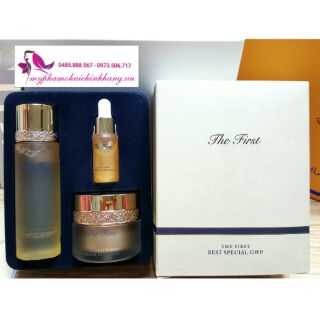 (Bán sỉ) - Set dưỡng tái sinh trẻ hóa da Ohui The First 3 sản phẩm chính - quà tặng ý nghĩa cho người thân yêu