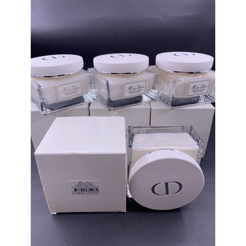 Sữa dưỡng thể Lotion Body Cream Miss Dior 150ml dòng Cao Cấp Hàng Tester hộp trắng