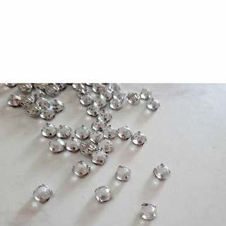 100 hạt đá xoàn xịn 3mm kết trang trí lấp lánh
