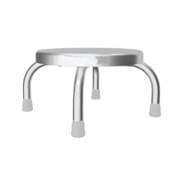 Ghế đẩu inox lùn (Đòn Inox) Sản xuất từ 100% Inox Cao Cấp Có Độ Cứng Và Độ Bền Cao, Vệ Sinh Dễ Dàng Kích thước 39.5 x 39 | BigBuy360 - bigbuy360.vn