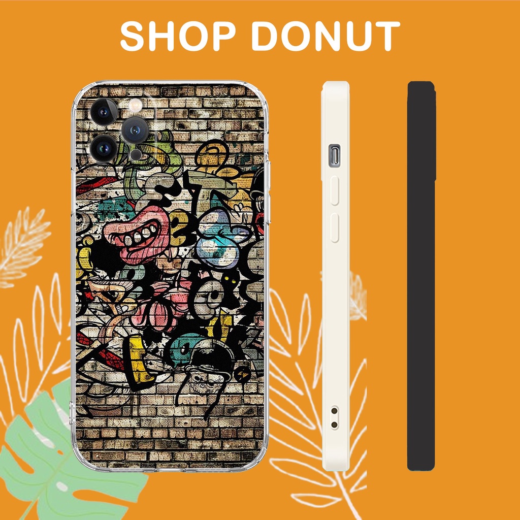 Ốp lưng dẻo graffiti collage cho iphone 6 - iphone 13 COEPOD20210116