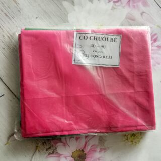 Cờ chuối bé 0.4x0.9 Vải lụa 8 cái