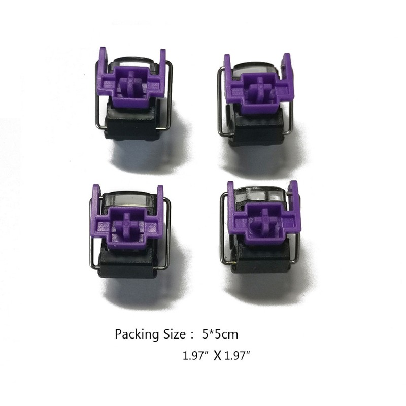 NAMA 4Pcs Razer Purple Optical Switches Hot Swap Switch for Razer Huntsman Elite Gaming Mechanical Keyboard Switches