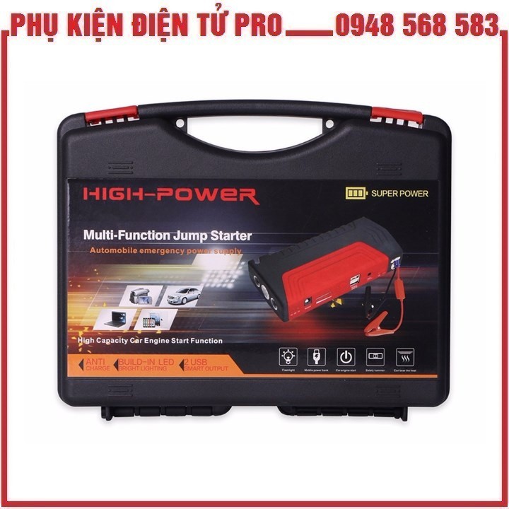 BỘ KÍCH ĐIỆN Ô TÔ KIÊM SẠC DỰ PHÒNG CHO ĐIỆN THOẠI HIGH POWER TM15