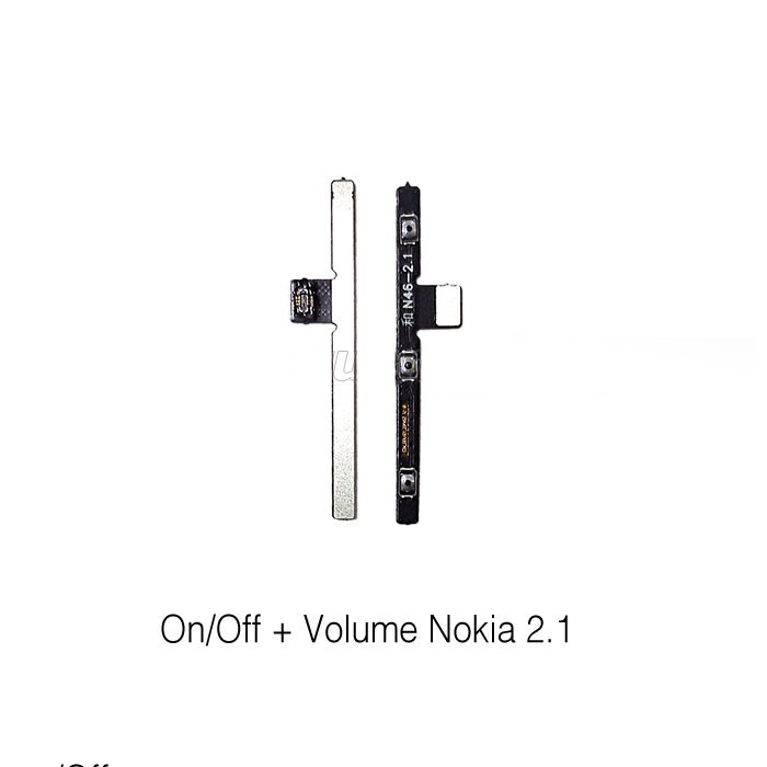 DÂY NÚT VOLUM + ON / OFF NOKIA 2.1 ZIN