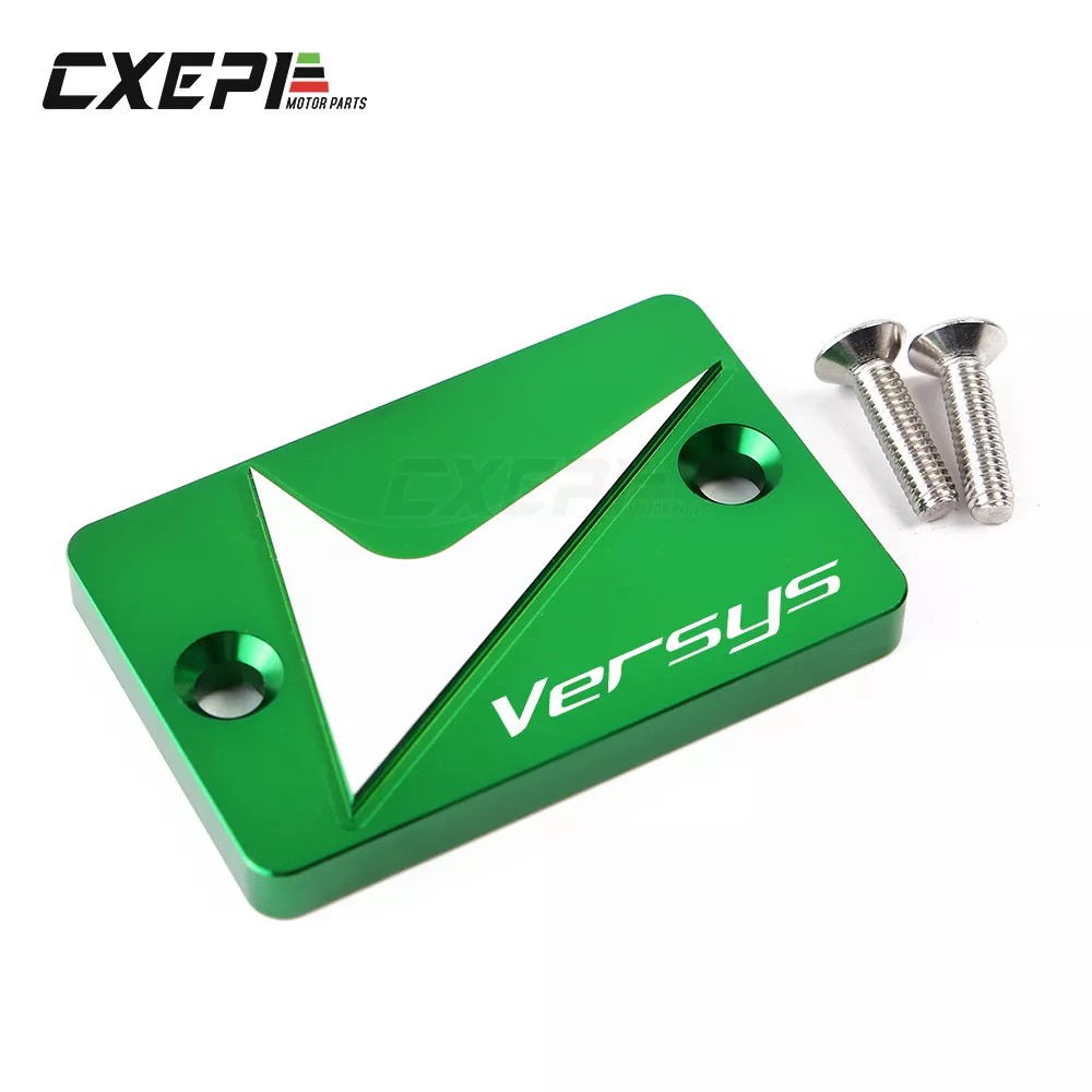 Nắp Đậy Bình Chứa Chất Lỏng Bảo Vệ Bình Chứa Nước Phía Trước CNC Cho Xe Máy Versys X300 300X 2017 2018 2019 Z125 2019