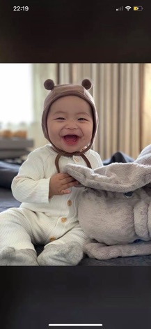 Mũ cotton quả bông cho bé
