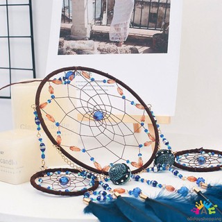 Dreamcatcher đính lông vũ handmade