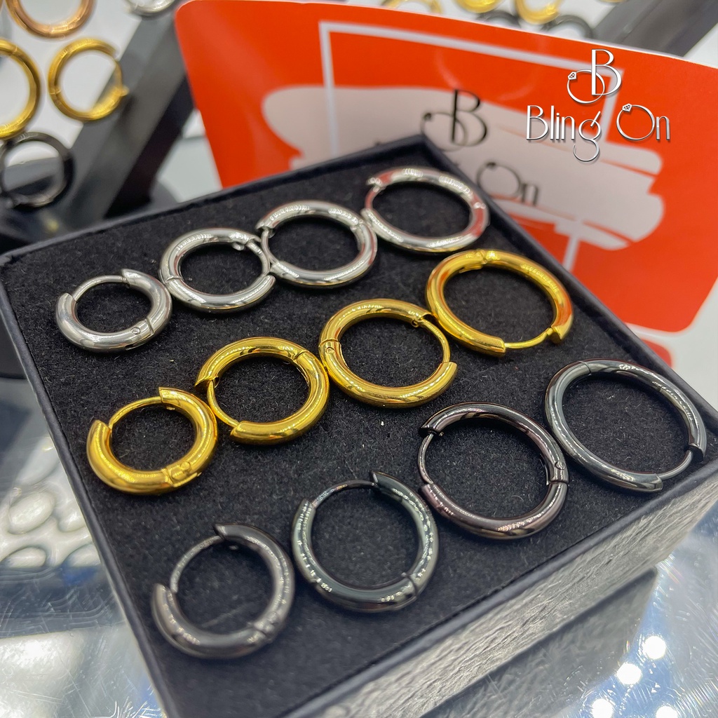 Bông Tai Nữ Trơn Tròn Bông Tai Bạc Nữ Đẹp Khuyên Tai Bạc Nữ Trơn Giá Rẻ