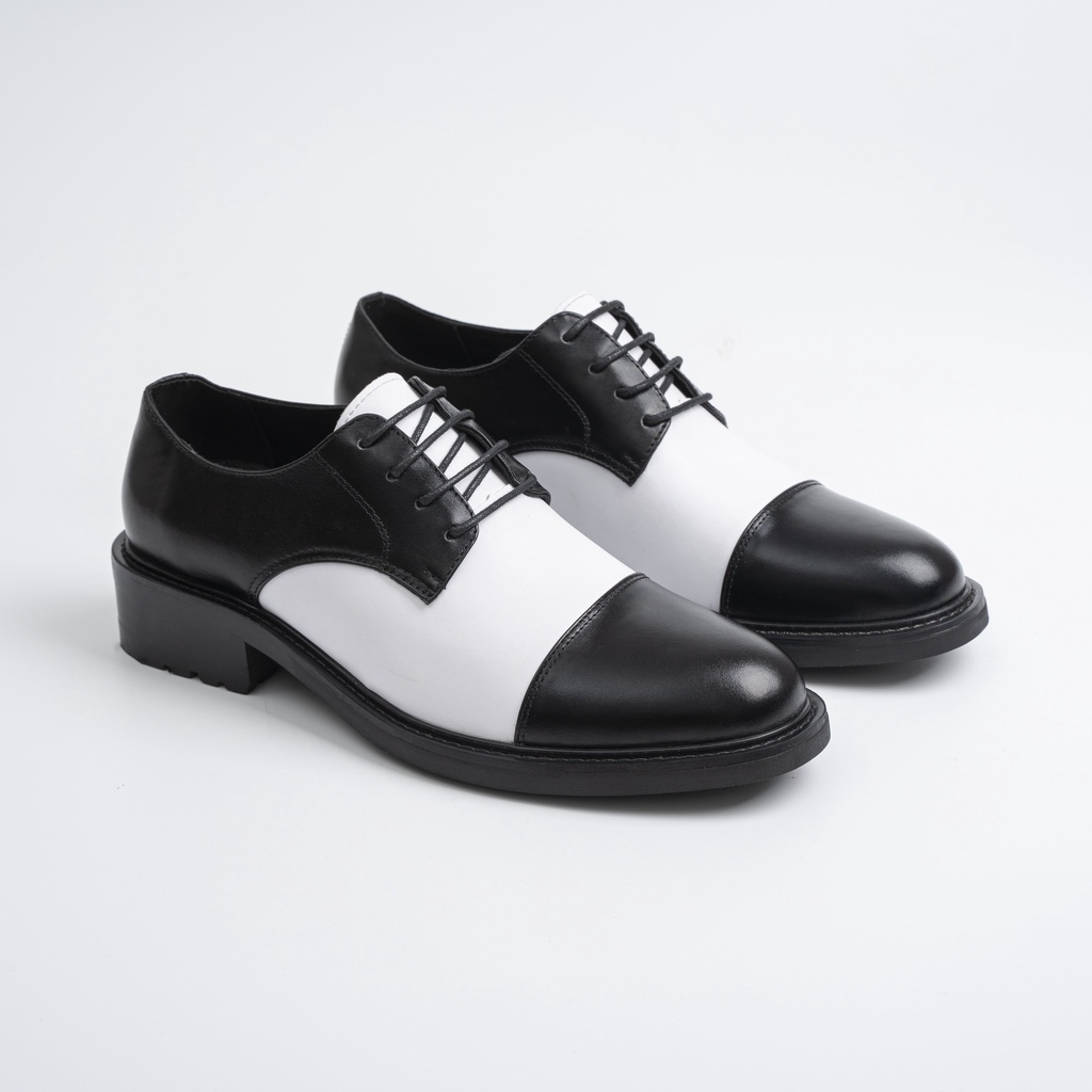 Giày nam công sở Modern Derby da bò tăng chiều cao