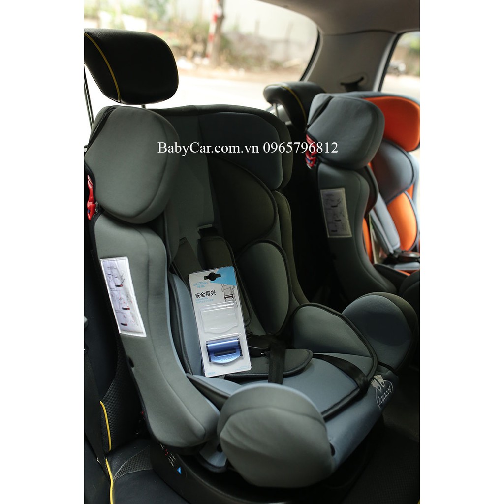 Ghế ngồi ô tô cho bé Zaracos NAVIO 5196 ISOFIX – Red (Dùng cho bé 0 - 12 tuổi)