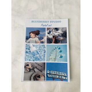 Miếng dán sticker trang trí pastel set