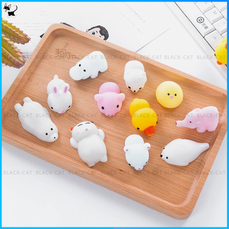 Đồ Chơi Squishy Mini Hình Thú Hoạt Hình Dễ Thương Giảm Căng Thẳng