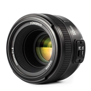 Ống kính Yongnuo 50mm F1.8 cho Nikon tặng kèm loa che nắng