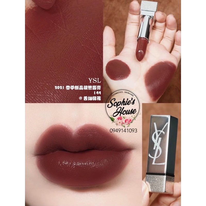 [New 2021] Son YSL vỏ bạc Zoe Kravitz 143 / 144 / 145 / 146 / 147 | BigBuy360 - bigbuy360.vn