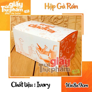 250 Hộp Gà Rán (Ivory - in sẵn)