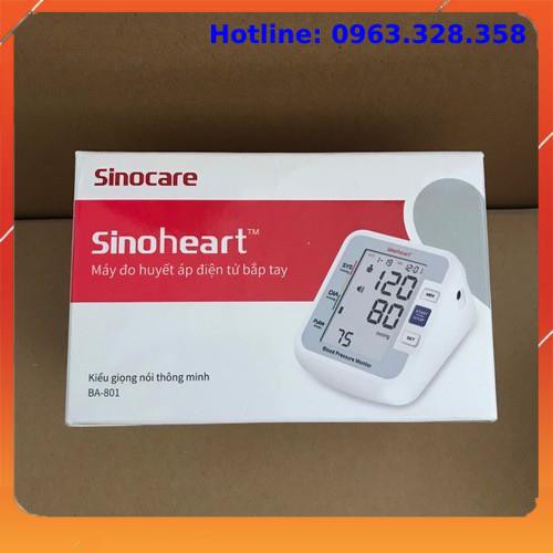 Máy đo huyết áp bắp tay sinoheart - SINOCARE, giọng nói tiếng việt