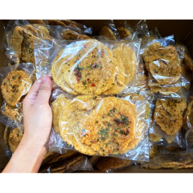 Cơm cháy mắm hành ngon, giòn rụm, không hôi dầu