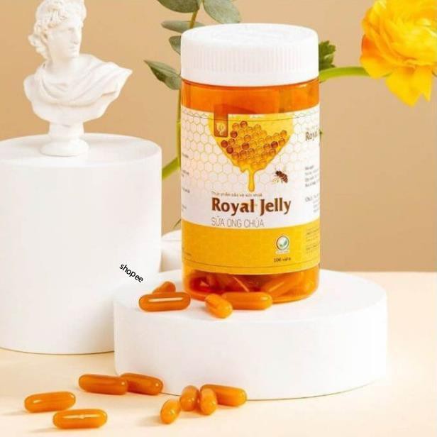 txka Viên sữa ong chúa Schon Royal Jelly 100 viên - tem cào sale rẻ