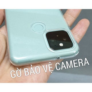 [Google Pixel 5/ 5A 5G] Ốp lưng silicon dẻo trong cao cấp