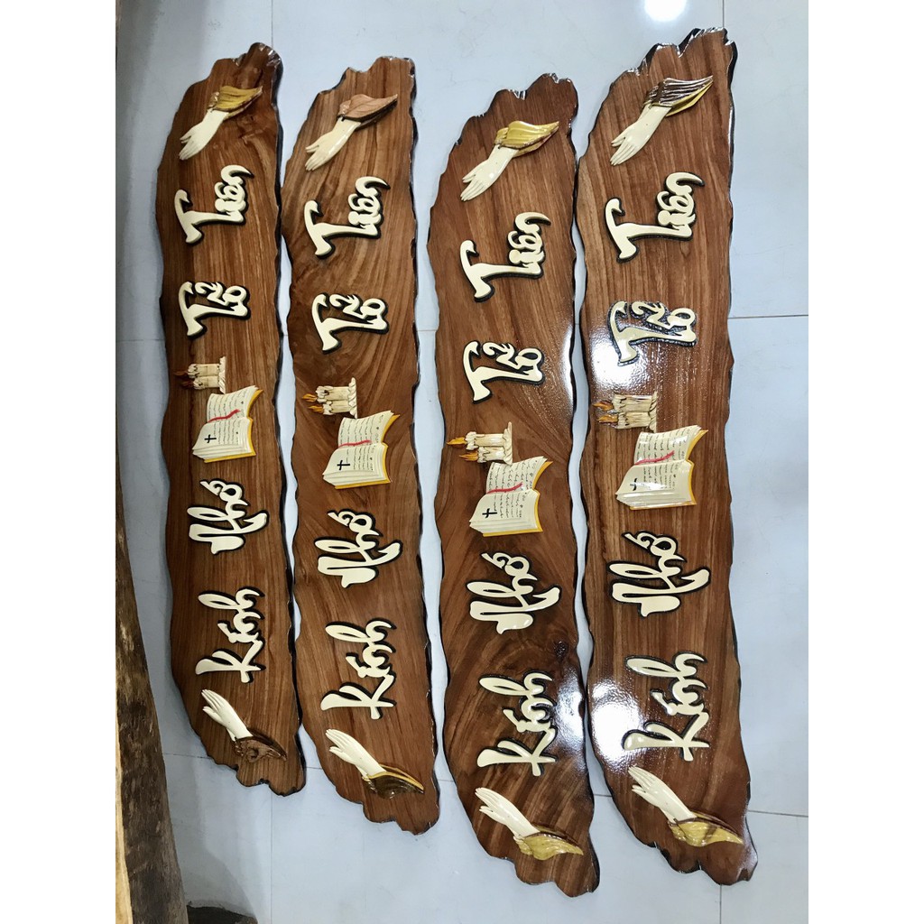 Tấm chữ Kính nhớ Tổ Tiên - Ngang 1m