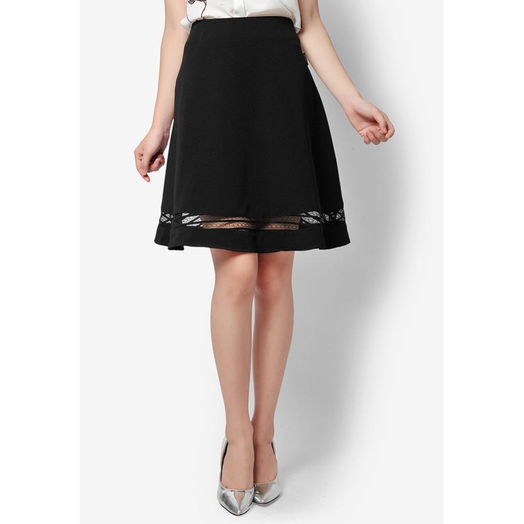 Chân Váy Xòe Xếp Ly Phối Lưới | BigBuy360 - bigbuy360.vn