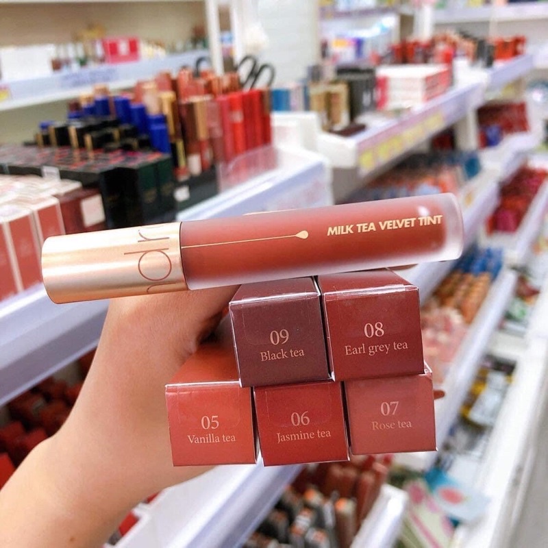 [FREE SHIP] Son Romand Milk Tea Velvet Tint Chính Hãng