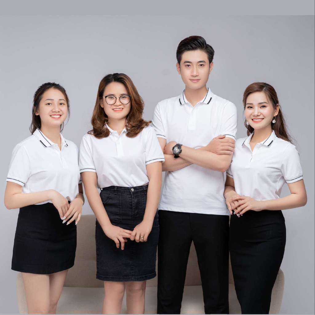 Áo polo cặp đôi cao cấp PALVIN, đẹp, lịch sự và sang trọng - H1APT14