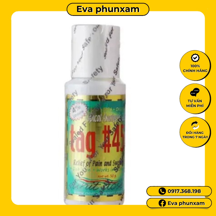 Mực (Tag45) Hàn Dùng Trong Phun Xăm