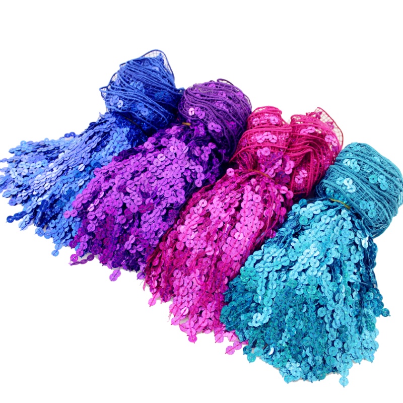 Phụ Kiện Tua Rua 15cm 3yards Nhiều Màu Sắc Dùng Cho Múa Bụng