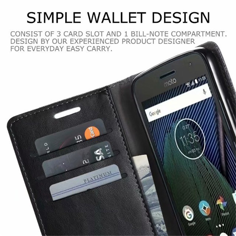 Case Motorola Moto One P30 Play G5 G5S G4 Plus M G7 Power X4 Z3 Flip Cover Canvas TPU Leather Wallet Card