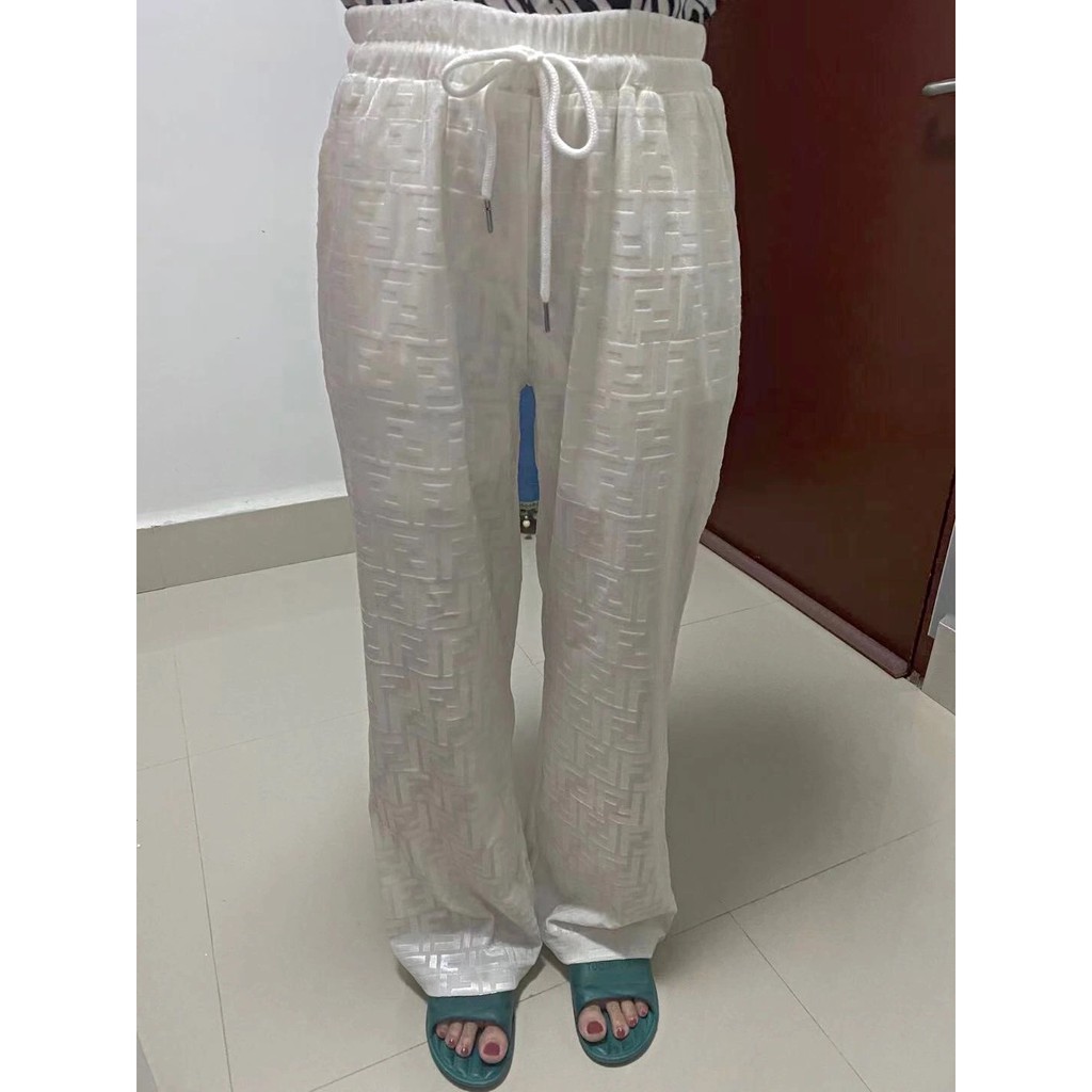 ORDER♥️Quần Nhung Full Hoa Văn(ảnh thật)Fzsize Dưới 60kg
