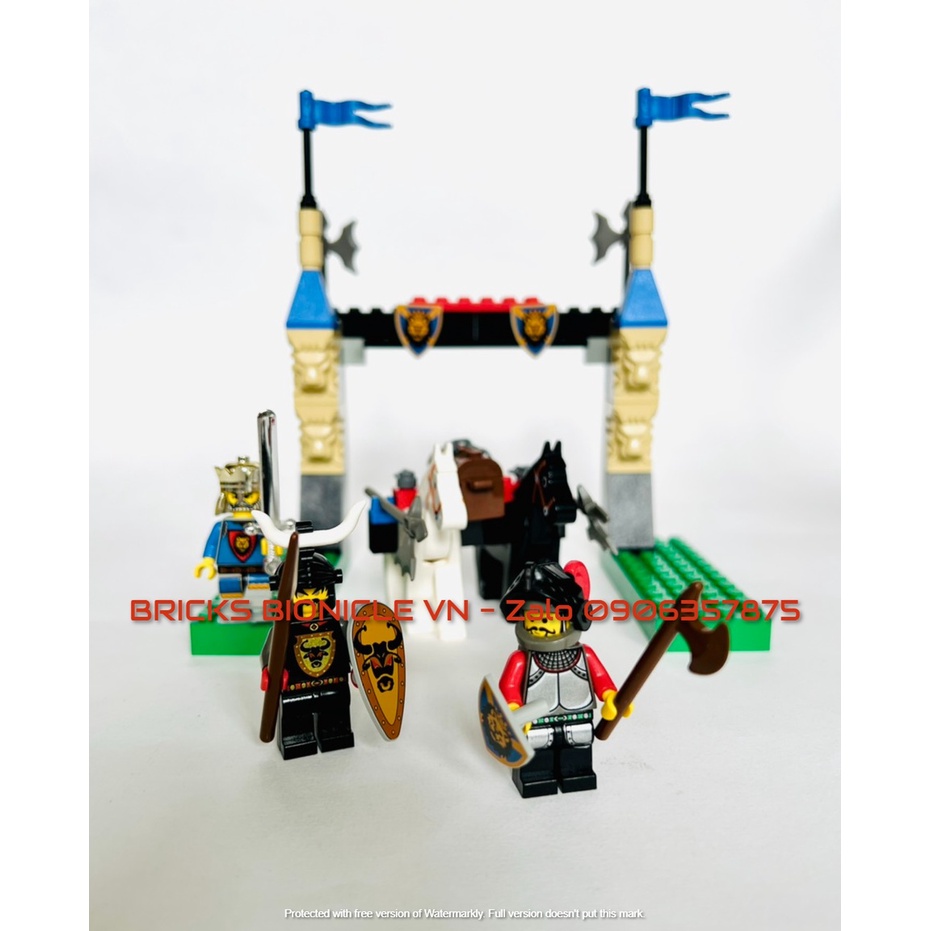 LEGO CASTLE SYSTEM - ĐỒ CHƠI XẾP HÌNH LEGO LÂU ĐÀI - 6095 ROYAL JOUST - SONG ĐẤU HOÀNG GIA