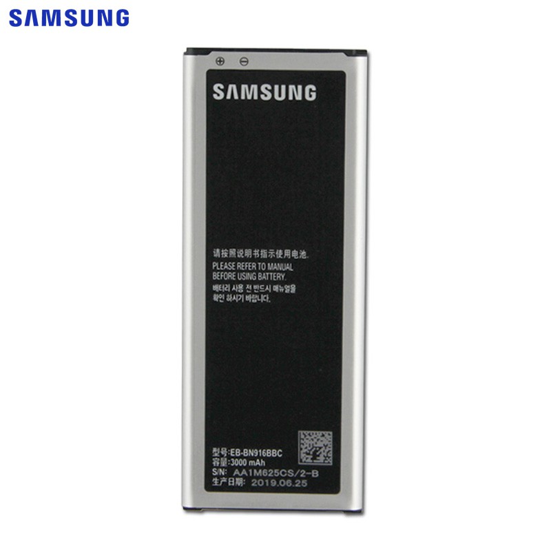 [Chính Hãng] Pin Samsung Note 4 bản 2 SIM EB-BN916BBC 3000mAh ZIN